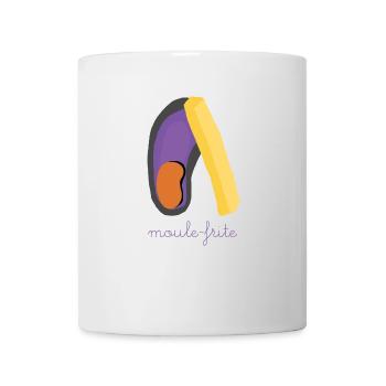 fried mussel - Mug - white - Front