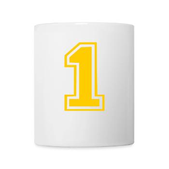 1 - Tasse - Weiß - Vorne