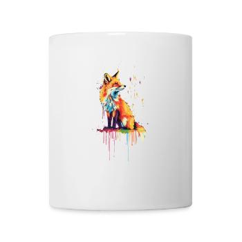 Renard roux - Mug blanc - blanc - Devant