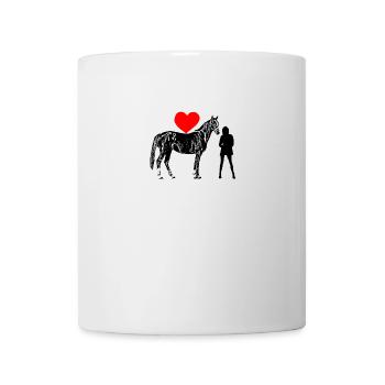 cheval - Mug blanc - blanc - Devant
