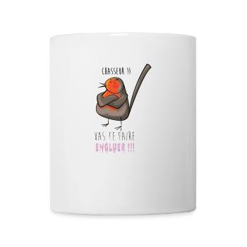 Chasseur! - Mug blanc - blanc - Devant