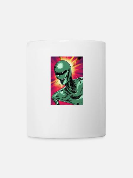 Alien2 - Tasse - Weiß