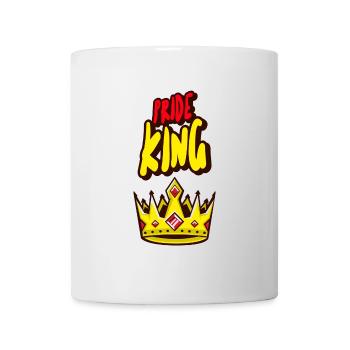 Pride king - Mug blanc - blanc - Devant