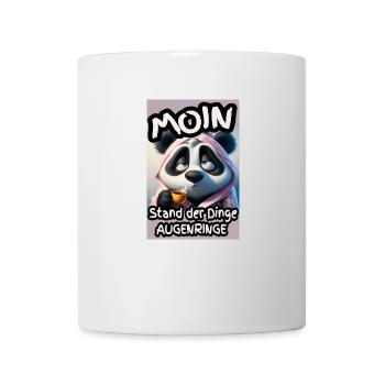 Augenringe am Morgen - Tasse - Weiß - Vorne