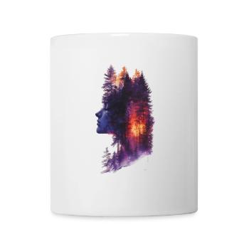 Wald sehnsucht - Tasse - Weiß - Vorne