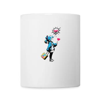 Street Art Girl 23244 - Mug - white - Front