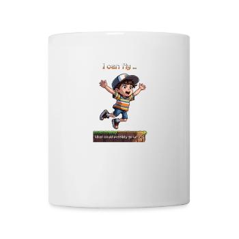 The 8bit Fly Guy - Tasse - Weiß - Vorne