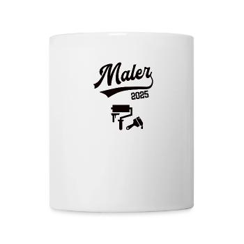 Maler 2025 Beruf Malerei Lehre Lehrling Lackierer - Tasse - Weiß - Vorne