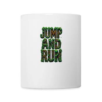 jump and run - Mug - white - Front