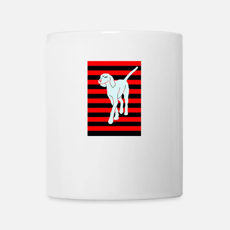 Bracke chien - Mug blanc - blanc