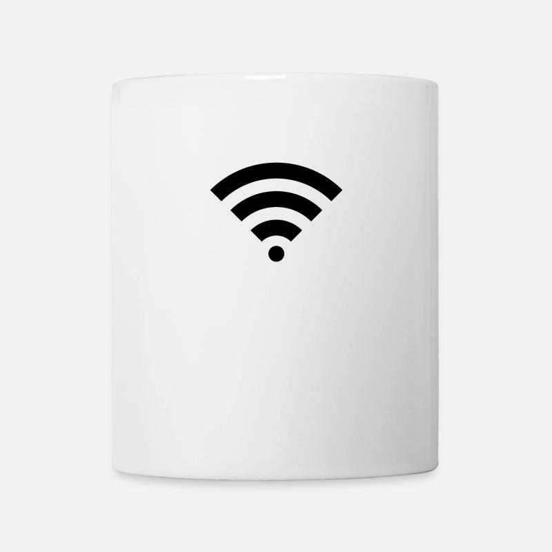 Wifi Symbol - Mug - white
