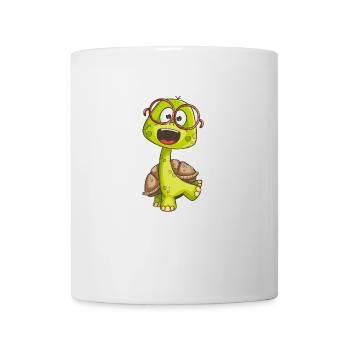 Funny turtle - Mug - white - Front