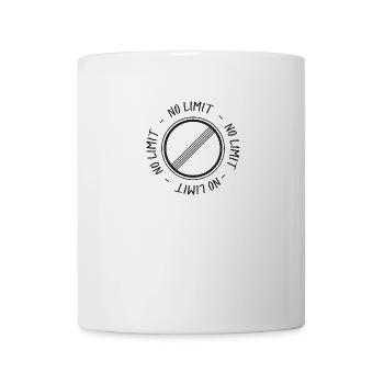 Pas de limite - Mug blanc - blanc - Devant