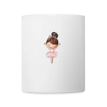 Ballerina with stars - Mug - white - Front