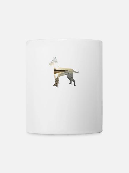 Hund-Nordsee - Tasse - Weiß