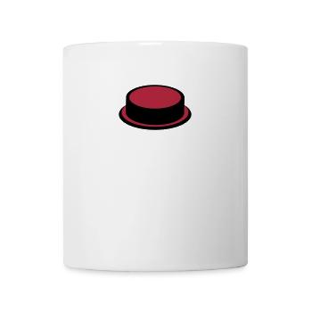 Button - Tasse - Weiß - Vorne