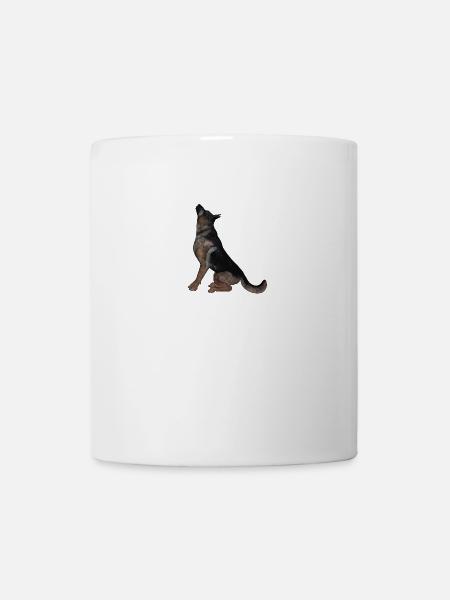 berger allemand - Mug blanc - blanc