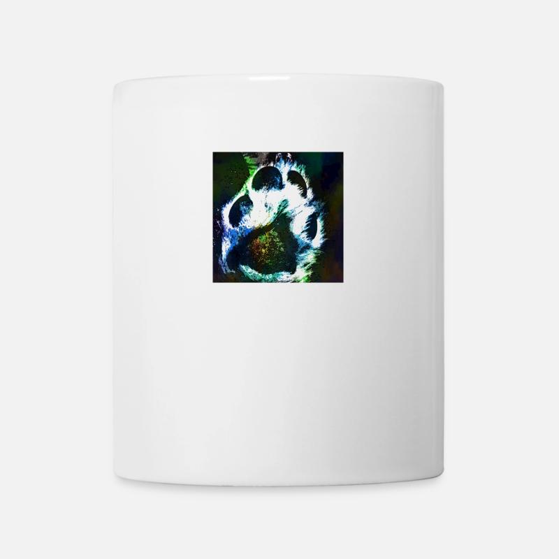 Hundepfote - Tasse - Weiß