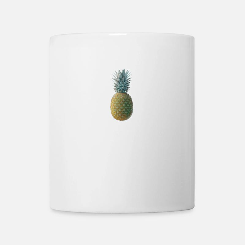 Ananas - Tasse - Weiß