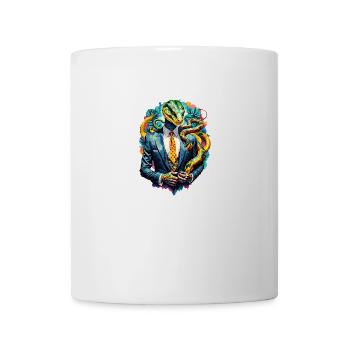 Snake in a suit - Mug - white - Front