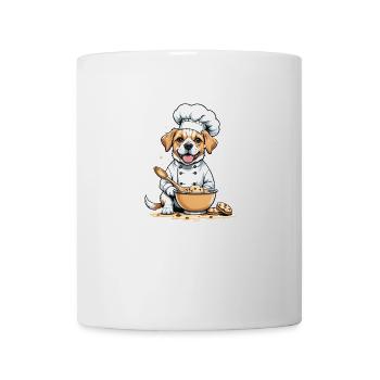 Dog Chef Dog Friends Gift Cookie Cookies - Mug - white - Front