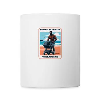 Single Dads Welcome - Mug - white - Front