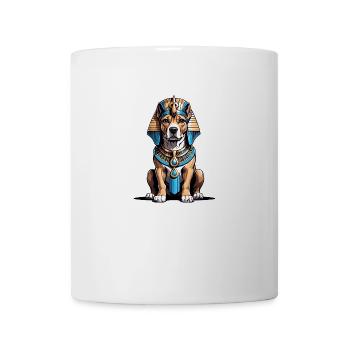 Dog Pharao Hund Ägypten Pyramide Geschenk - Tasse - Weiß - Vorne