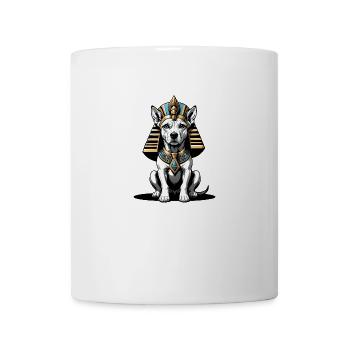 Dog Pharao Hund Ägypten Pyramide Geschenk - Tasse - Weiß - Vorne