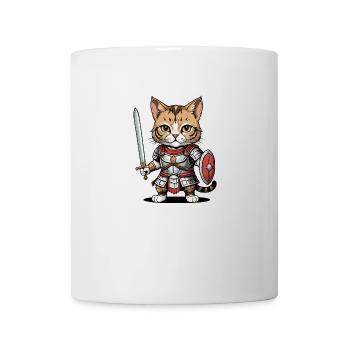 Cat Roman Warrior Cat Gift - Mug - white - Front