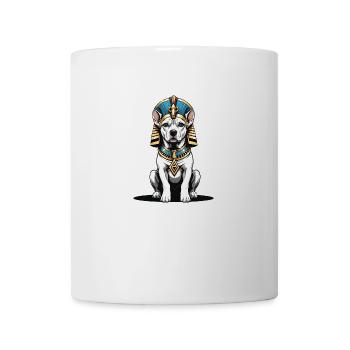 Dog Pharao Hund Ägypten Pyramide Geschenk - Tasse - Weiß - Vorne