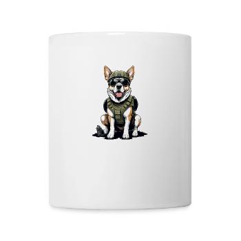 Dog Airsoft Dog Toys Airsoft Military Gift - Mug - white - Front