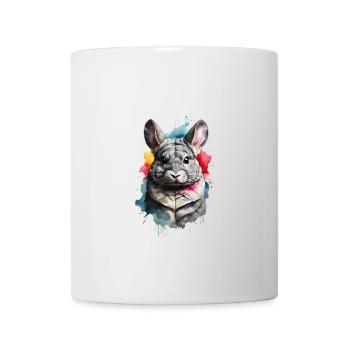 Chinchilla - Mug blanc - blanc - Devant