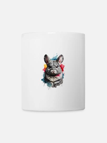 Chinchilla - Tasse - Weiß