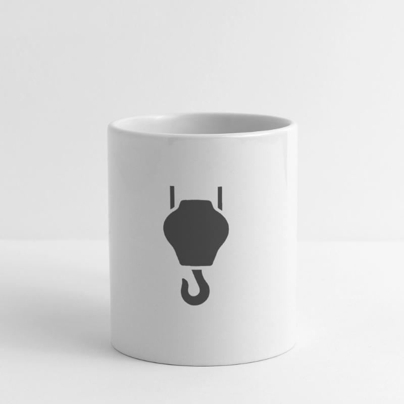 Industrial crane hook Lifting hook or hoist hook Mug