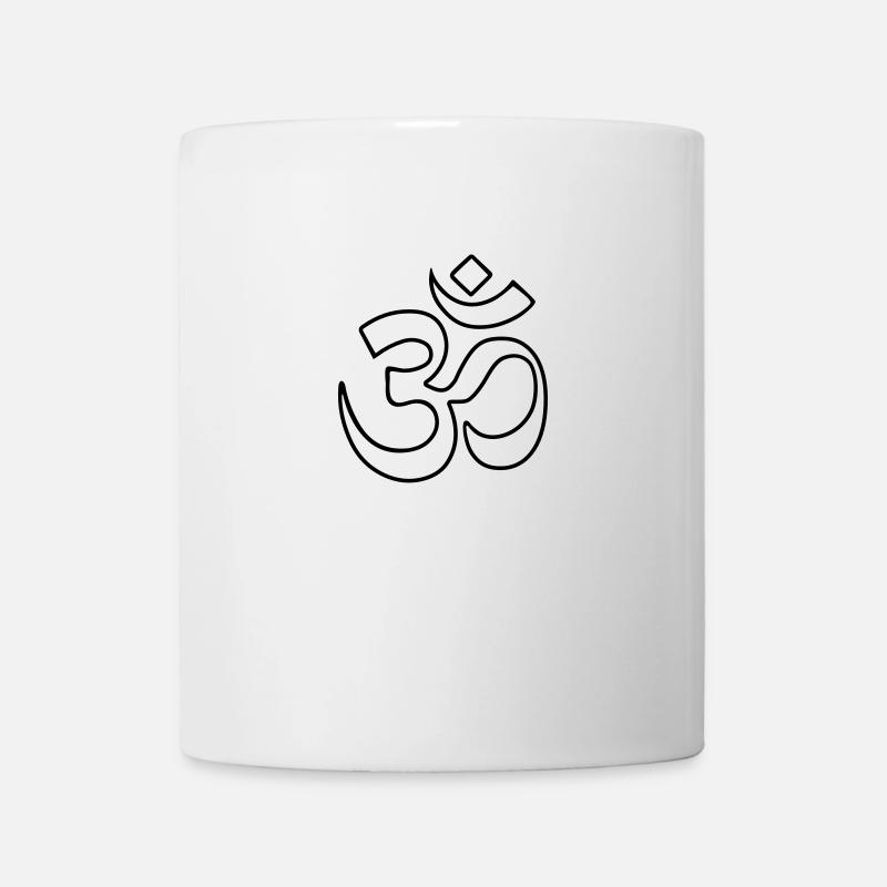 om - Tasse - Weiß