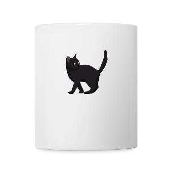 Cat Black - Mug - white - Front