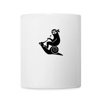 Easy Rider Sloth - Tasse - Weiß - Vorne