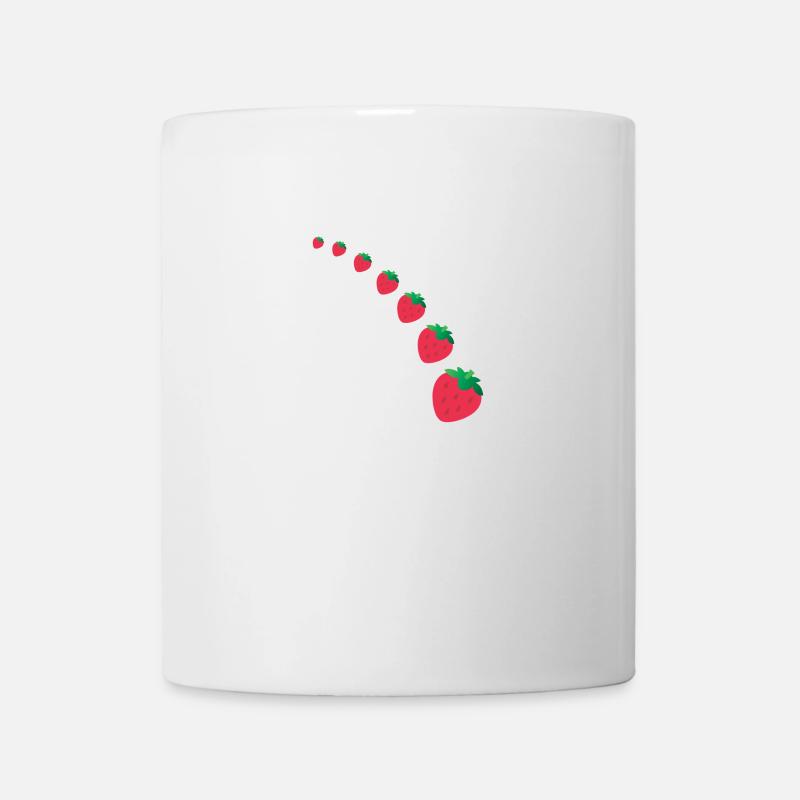 Strawberry Rainbow - Tasse - Weiß