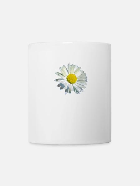 Gänseblümchen - Tasse - Weiß