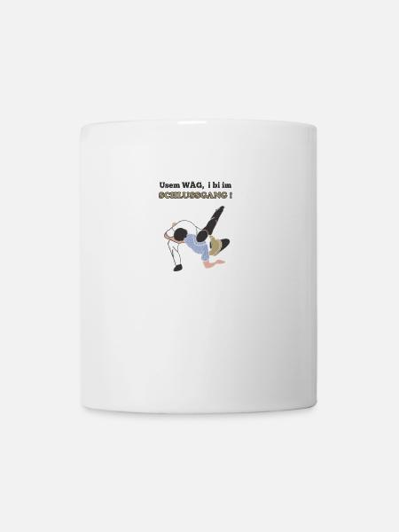Schwingen Schwinger Übersprung - Tasse - Weiß