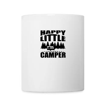 Heureux petit campeur - Mug blanc - blanc - Devant
