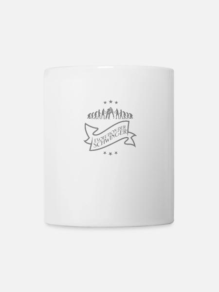 schwingen, schwinger evolution - Tasse - Weiß
