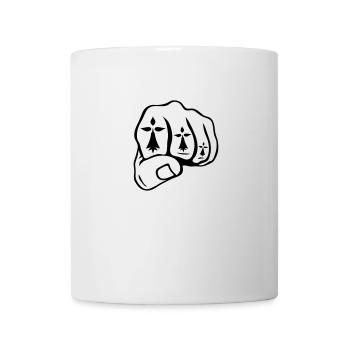Faust schließen hermine symbol breton - Tasse - Weiß - Vorne
