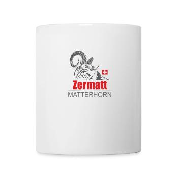 Zermatt Matterhorn Schweiz Hoodie drucken - Tasse - Weiß - Vorne