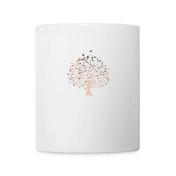arbre de la vie - Mug blanc - blanc - Devant
