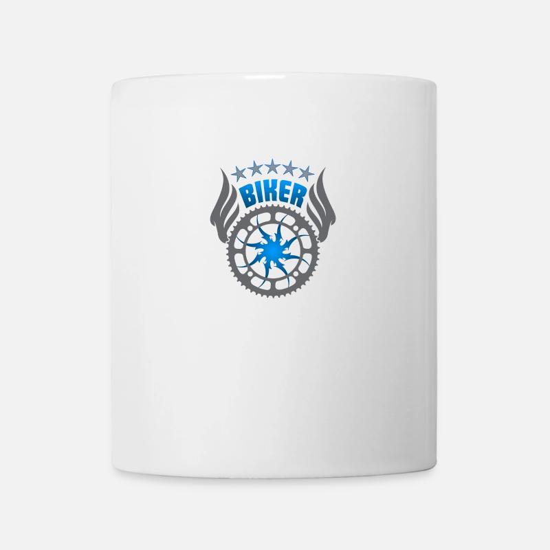 Biker - Tasse - Weiß
