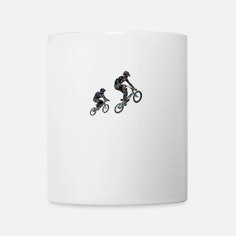 bmx - Mug blanc - blanc