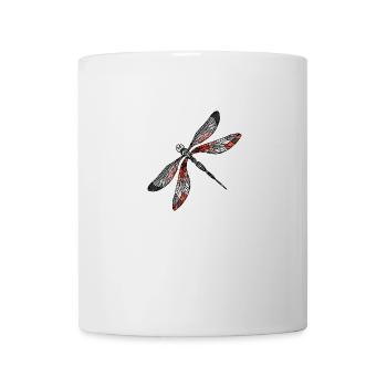 Libellule - Mug blanc - blanc - Devant
