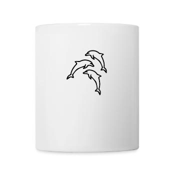Dolphin dolphins - Mug - white - Front