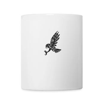 Totem hawk black - Mug - white - Front